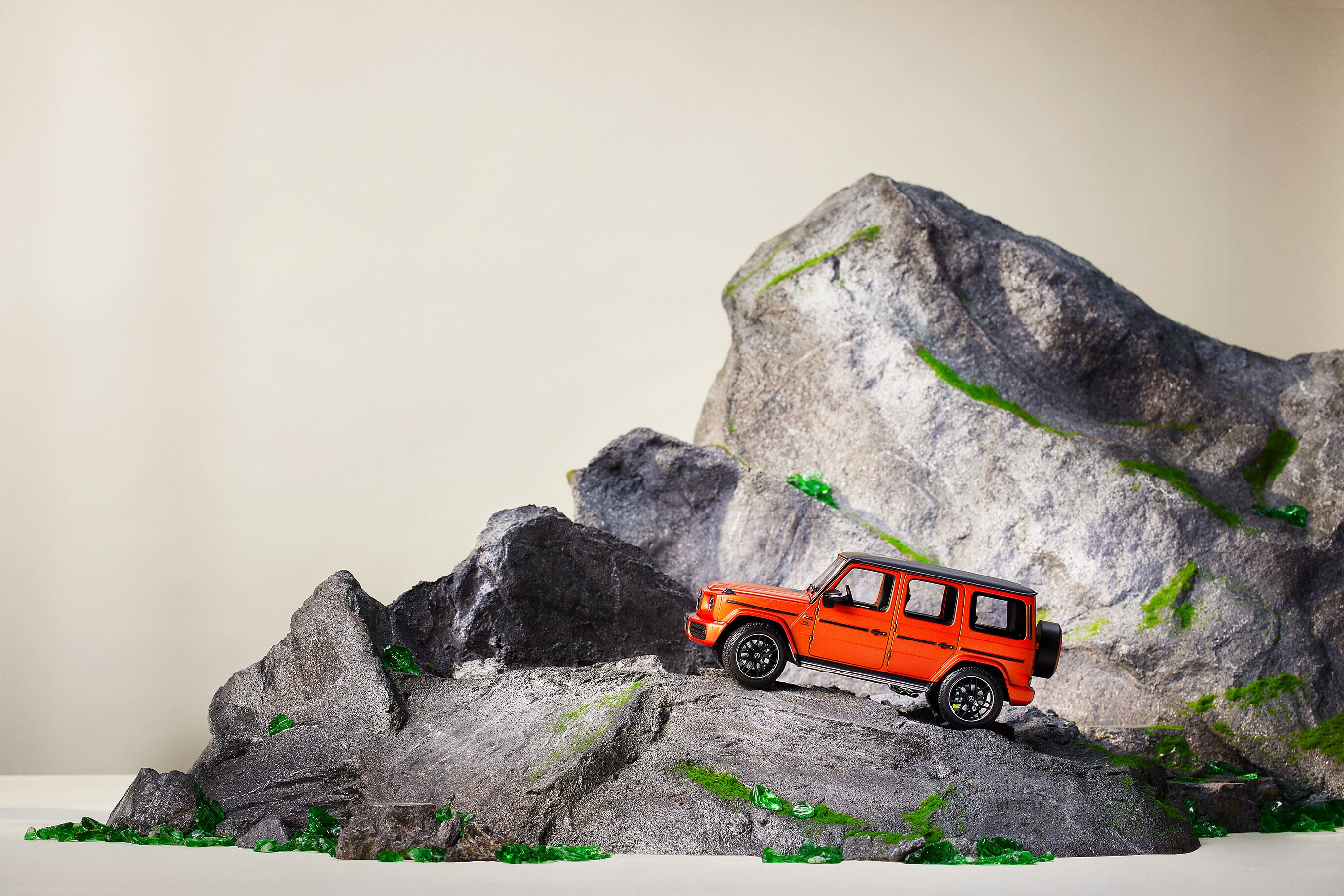 Mercedes-Benz - Rucksack Kinder, klein, orange
