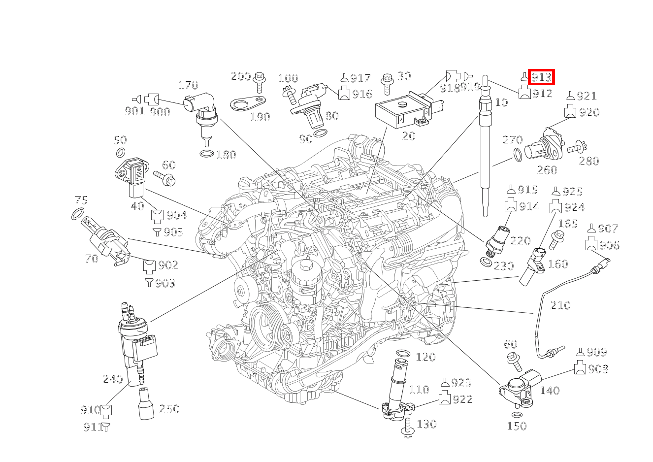 Kontaktbuchse 0.35-4.0 MM2 RK4 S 450 CDI Limousine lang 221 Kontaktbuchse 0.35-4.0 MM2 RK4 S 450 CDI Limousine lang 221