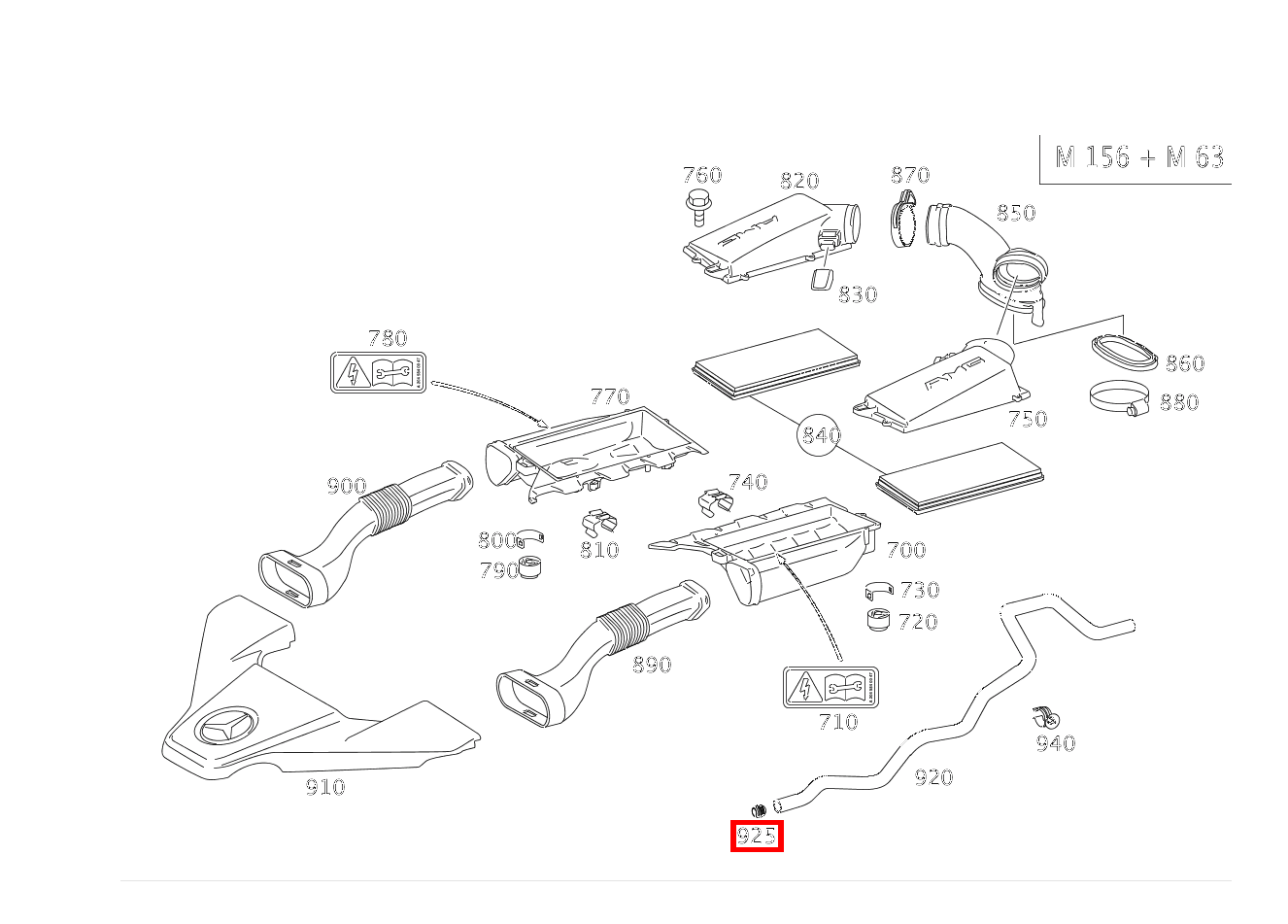 Schlauchverbindungsstutzen SCHLAUCHVERBINDUNG CLK 63 AMG Cabriolet 209