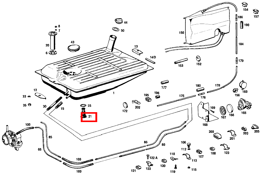 TANKFILTER 280 C 114