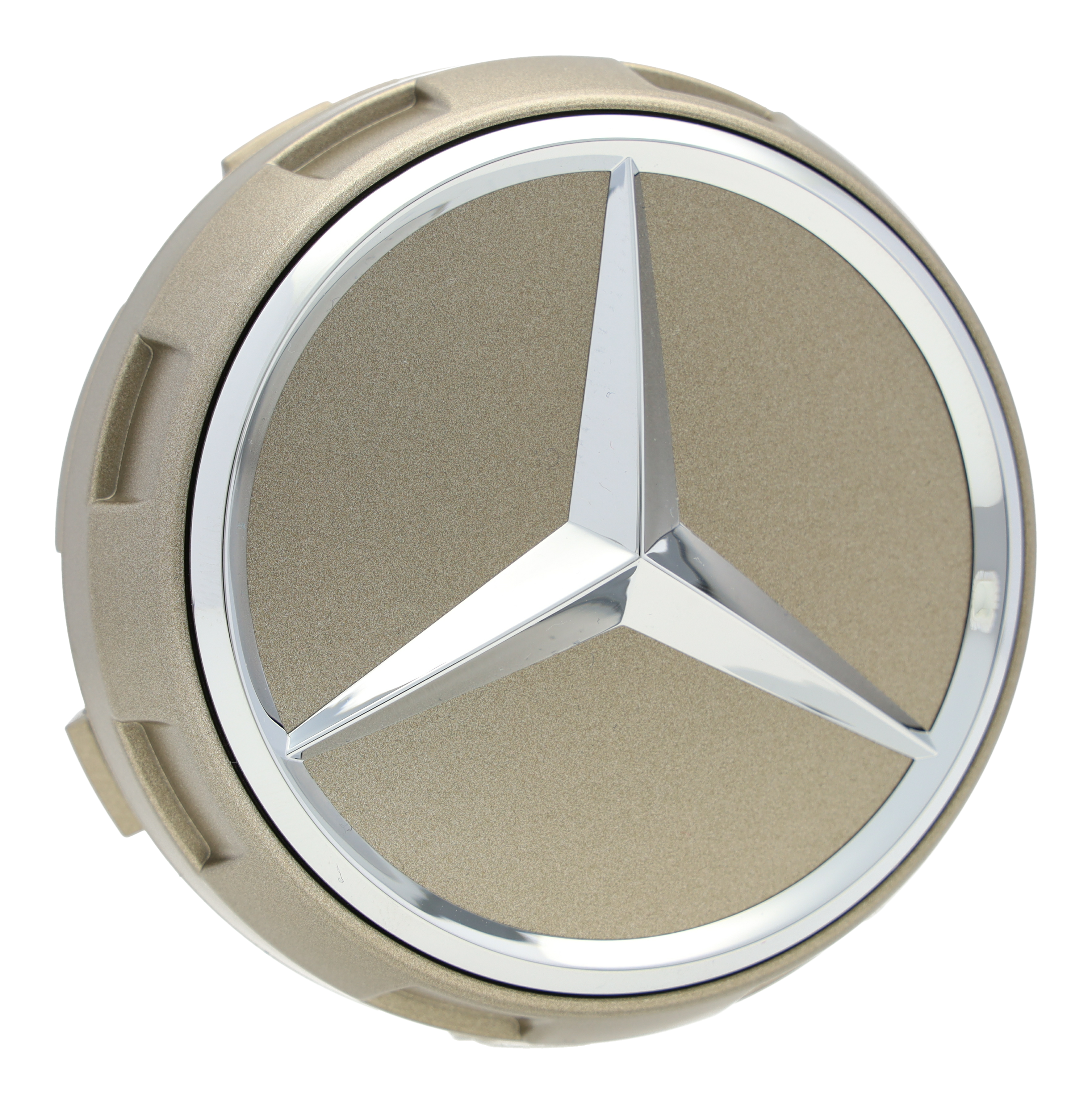 Mercedes-Benz - AMG Radnabenabdeckung, im Zentralverschlussdesign goldfarben