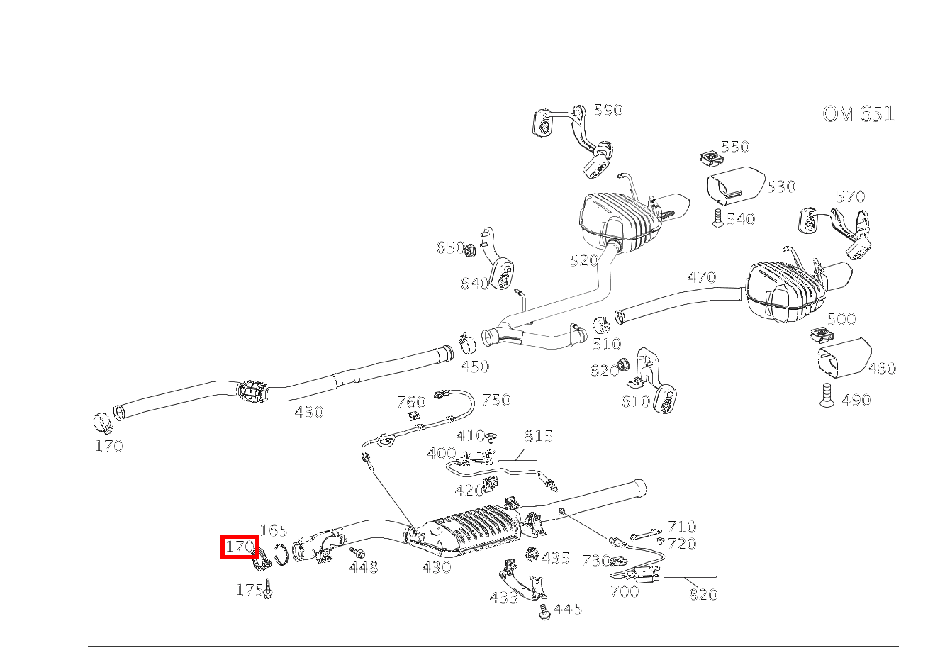 Rohrschelle Abgasanlage KATALYSATOR AN AUSPUFFROHR VORN GLK220BT 4M 204 Rohrschelle Abgasanlage KATALYSATOR AN AUSPUFFROHR VORN GLK220BT 4M 204