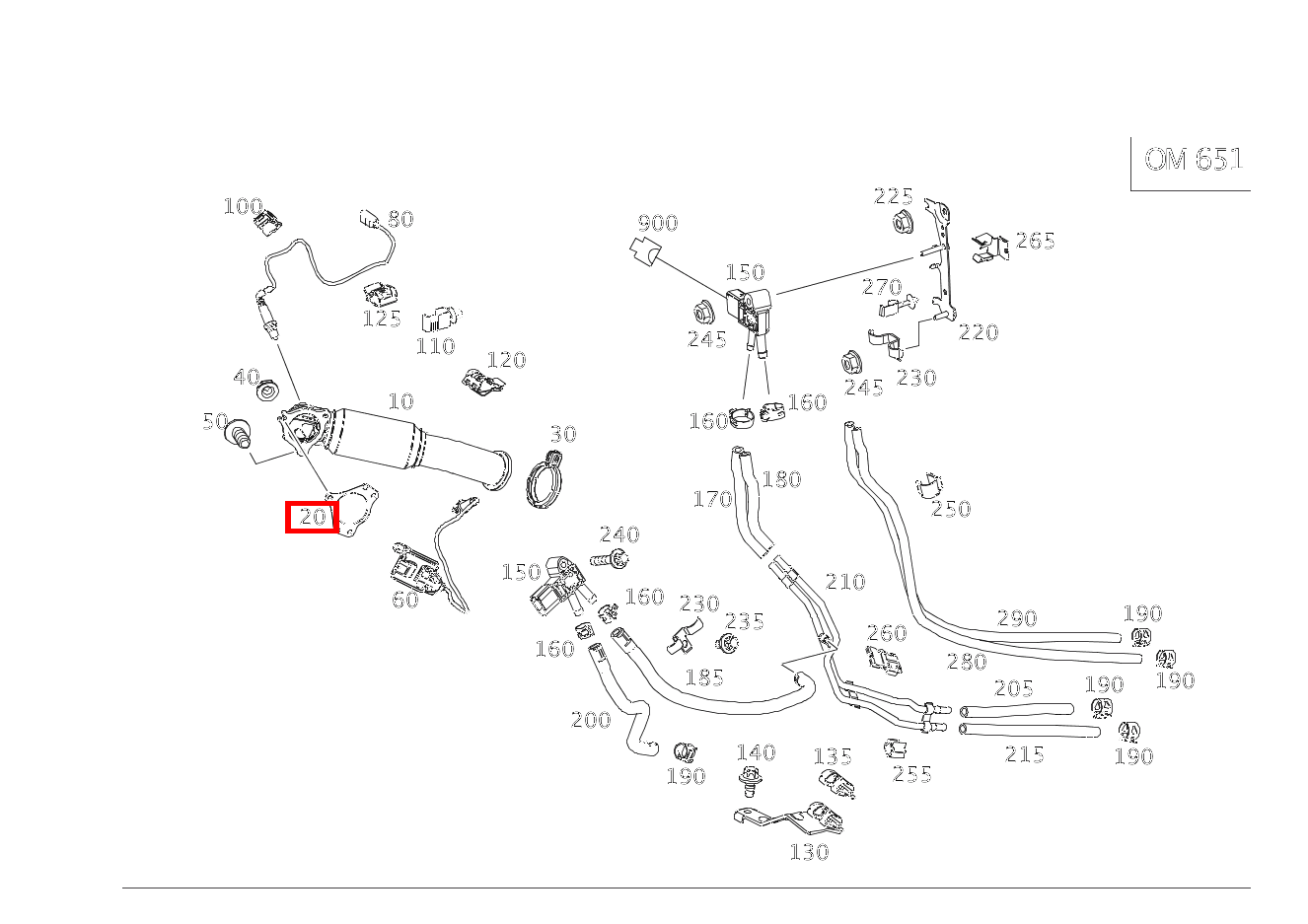 Flanschdichtung Vorn A200CDI BE 176 Flanschdichtung Vorn A200CDI BE 176