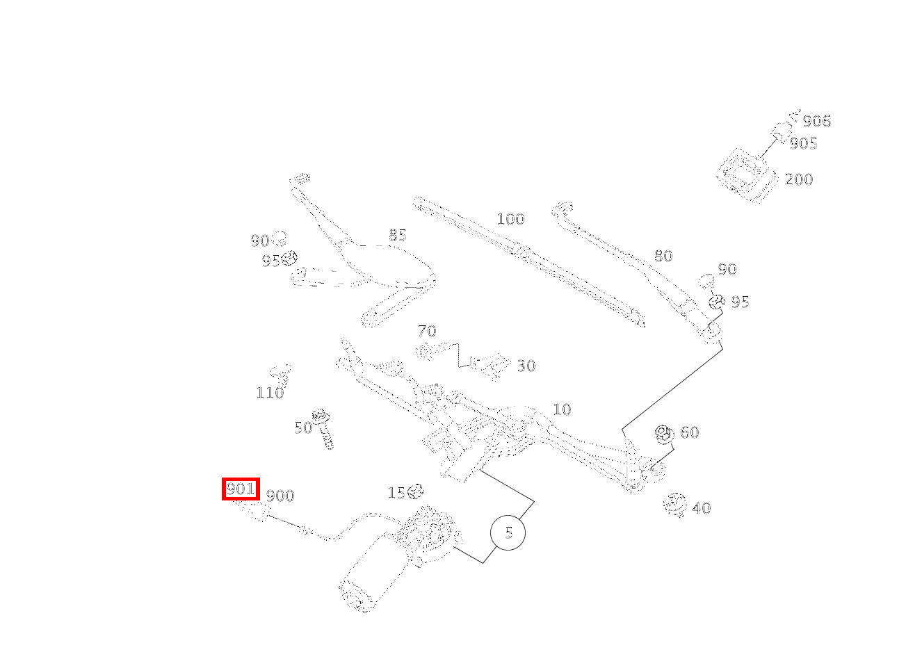 Kontaktfeder WISCHERMOTOR M6/1; 1.0-2.5 MM2 SPT SL 65 AMG Roadster BCA 230