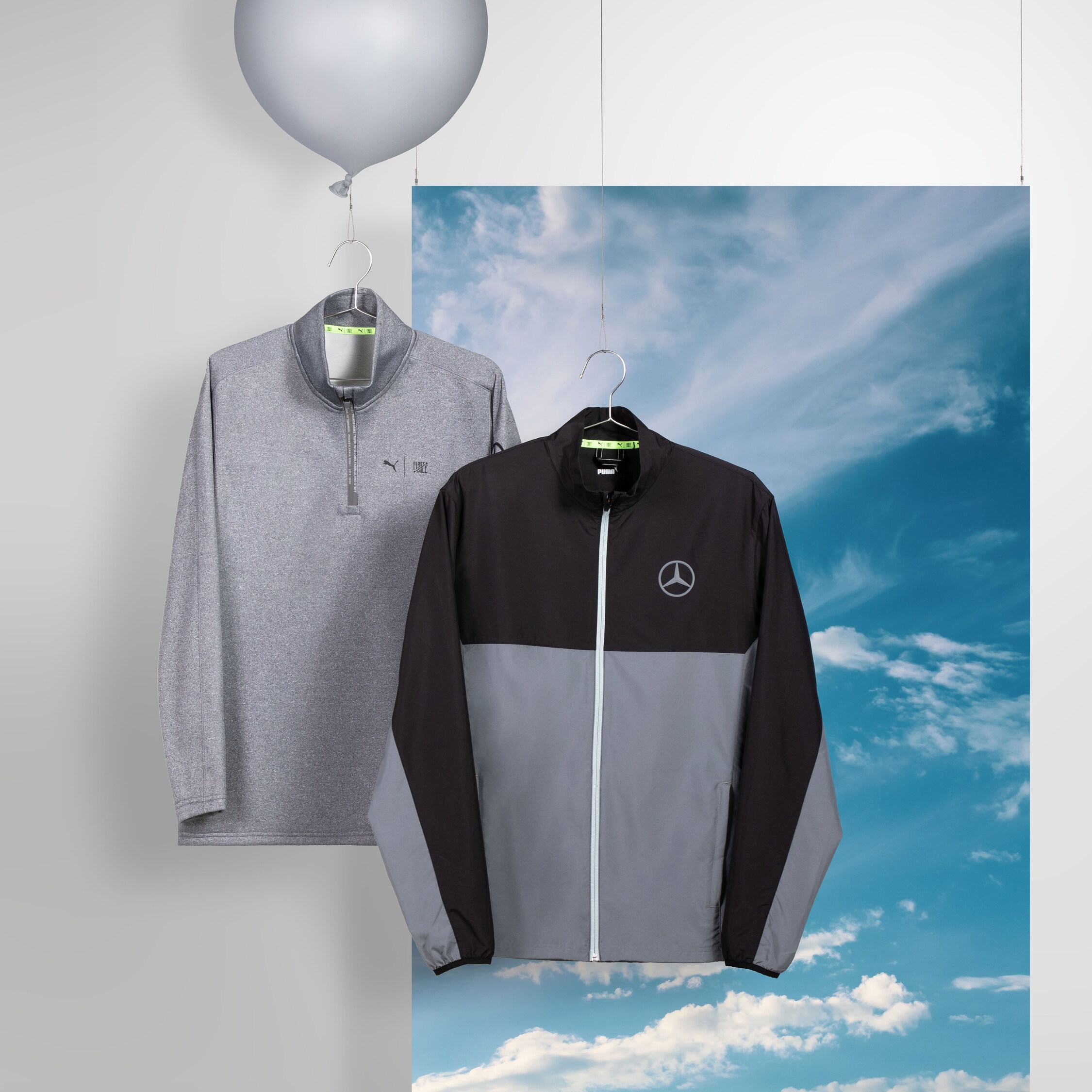 Men's golf sweater & Men's golf wind jacket
