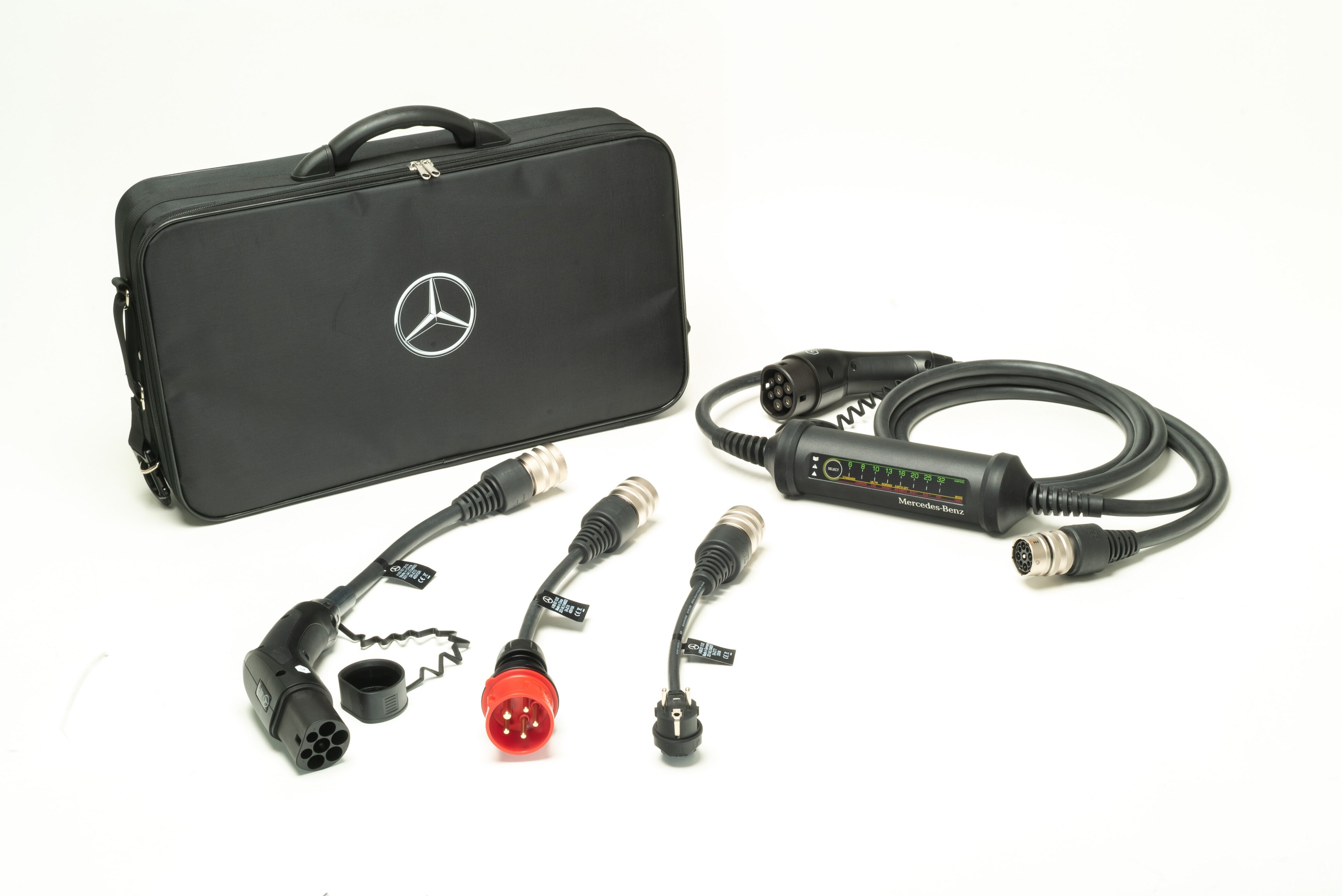 Flexibles Ladesystem, Set EU, 32/3-phasig, schwarz