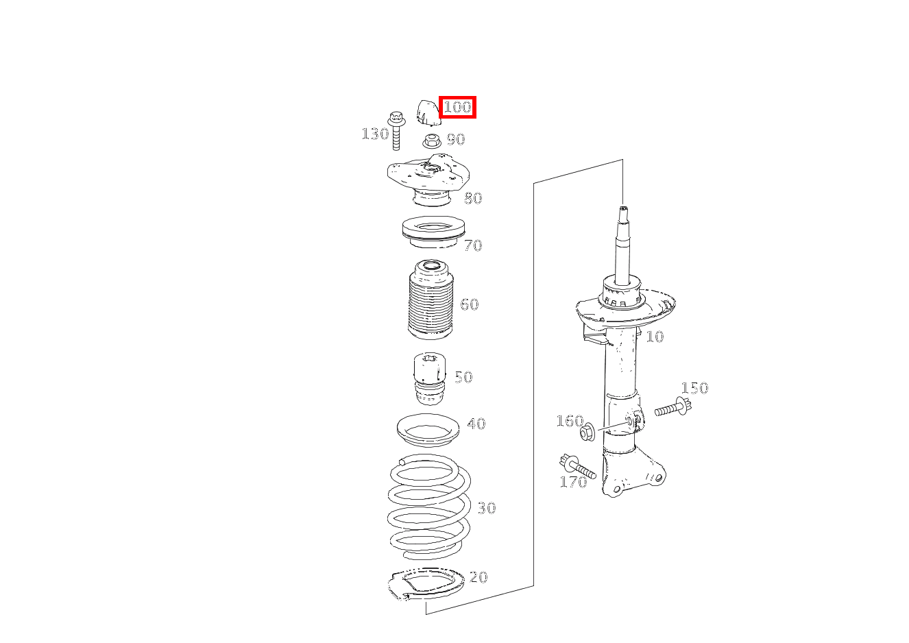 Staubschutzkappe Oben E 350 d Cabriolet 253