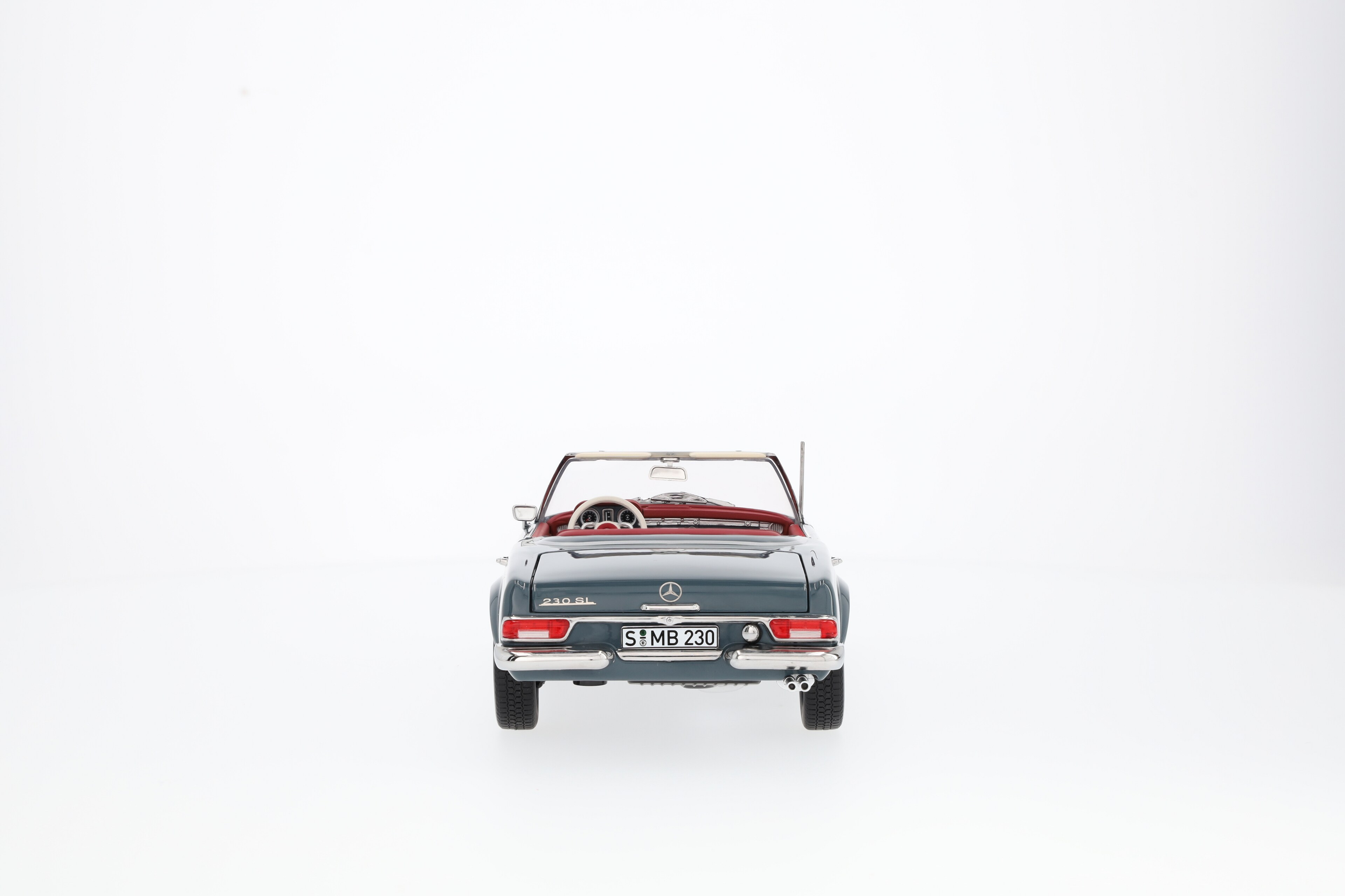 Mercedes-Benz -  230 SL Pagode W 113 (1963-1967) blaugrau, 1:18