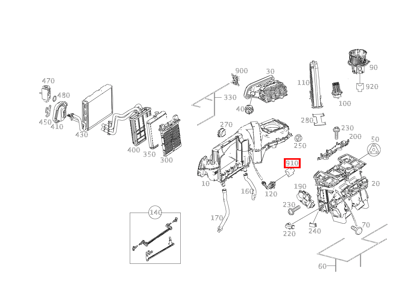 Steckhülsengehäuse TEMPERATURFUEHLER VERDAMPFER B10/6; 2-PIN MQS E 500/550 CABR. 207 Steckhülsengehäuse TEMPERATURFUEHLER VERDAMPFER B10/6; 2-PIN MQS E 500/550 CABR. 207