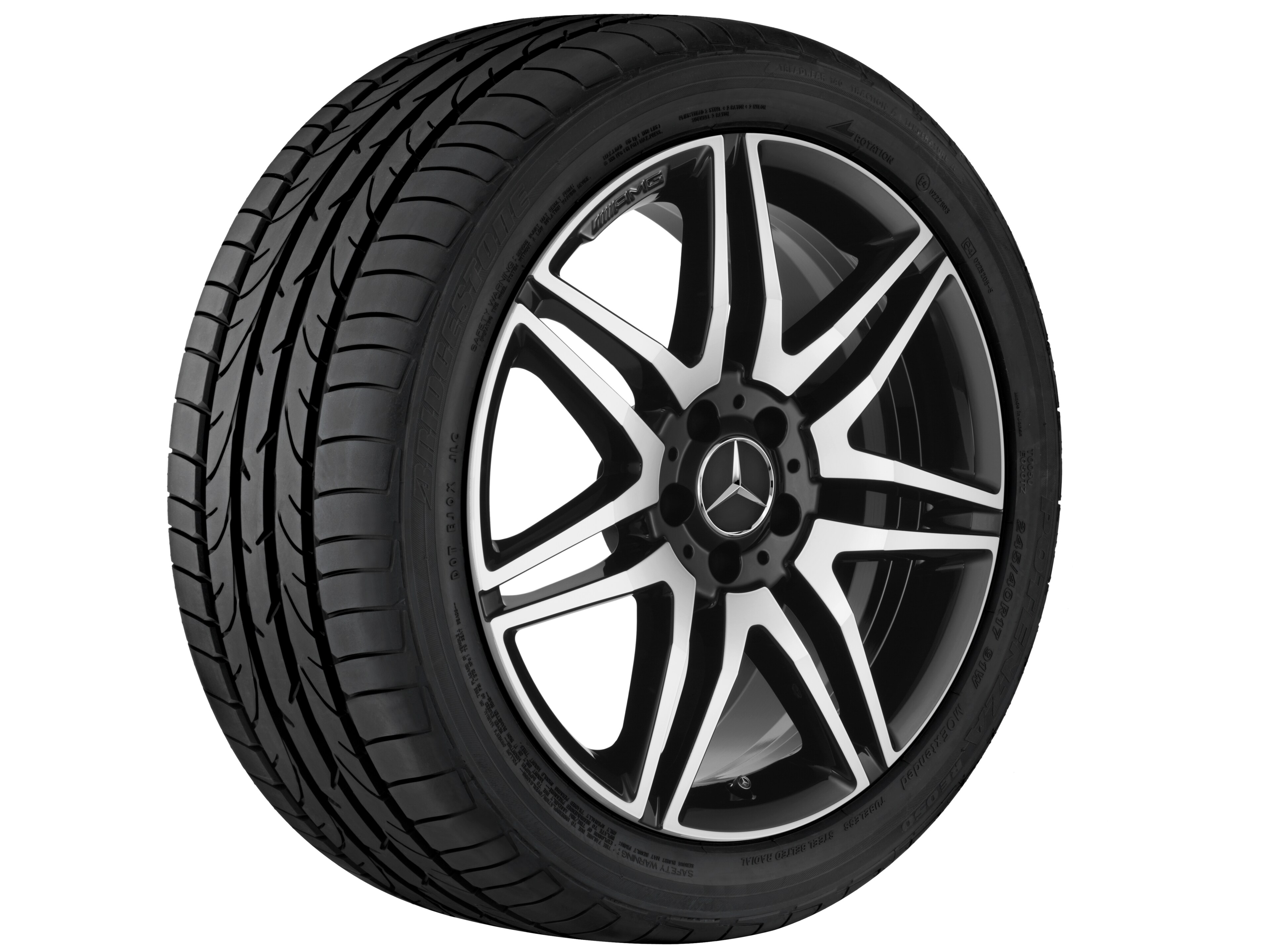 AMG 7-Doppelspeichen-Rad, 48,3 cm (19 Zoll)
