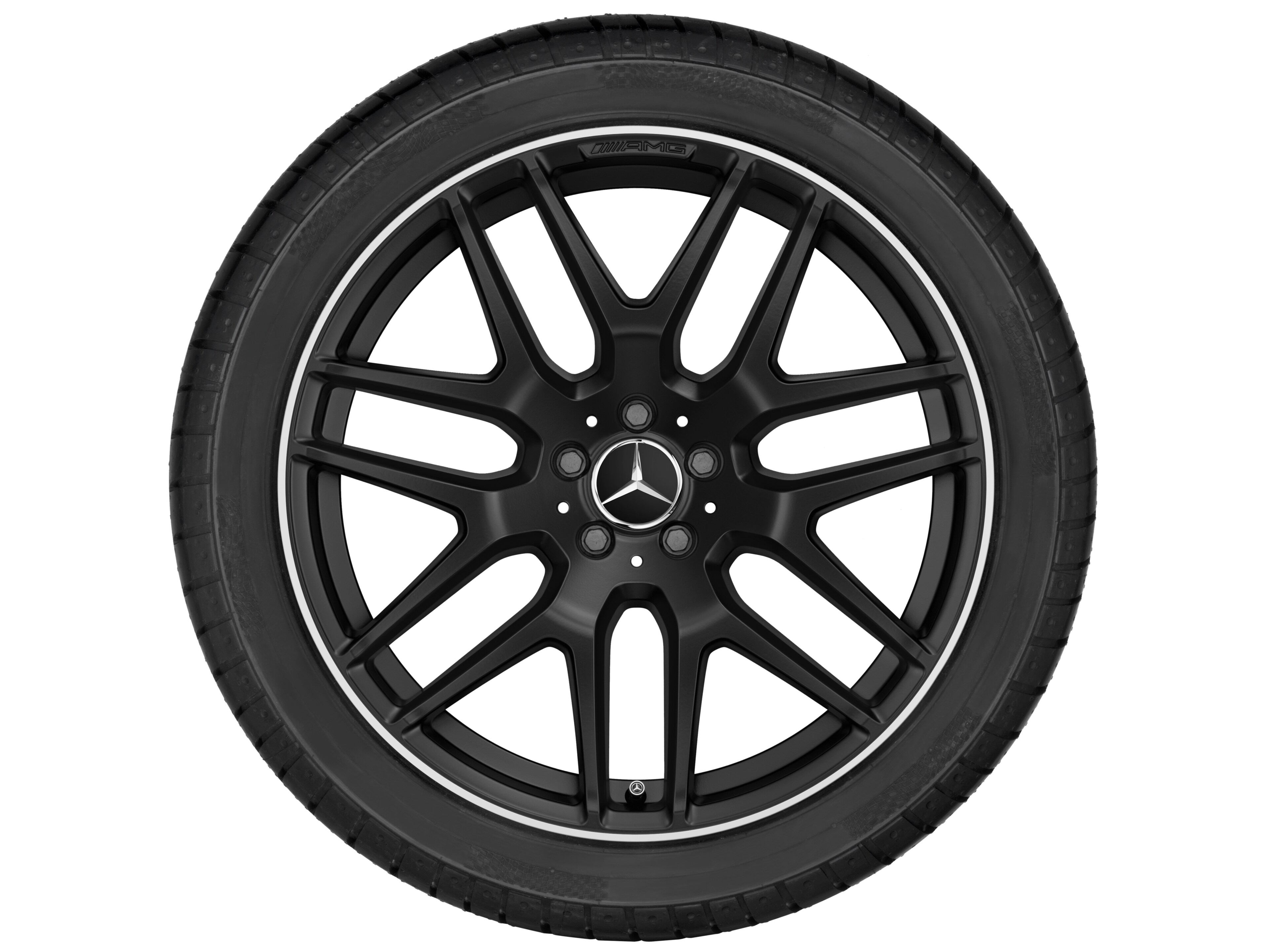 Mercedes-Benz - AMG Leichtmetallrad, im Kreuzspeichen-Design, AMG Leichtmetallrad, im Kreuzspeichen-Design,