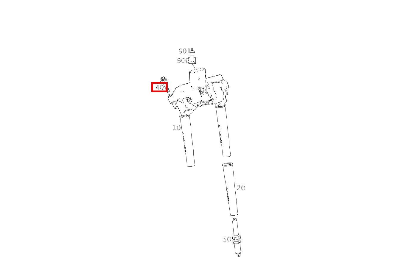 Sechsrundschraube Zündspule an Zylinderkopfhaube, rechts; M6X25 Mercedes-AMG G 63 463