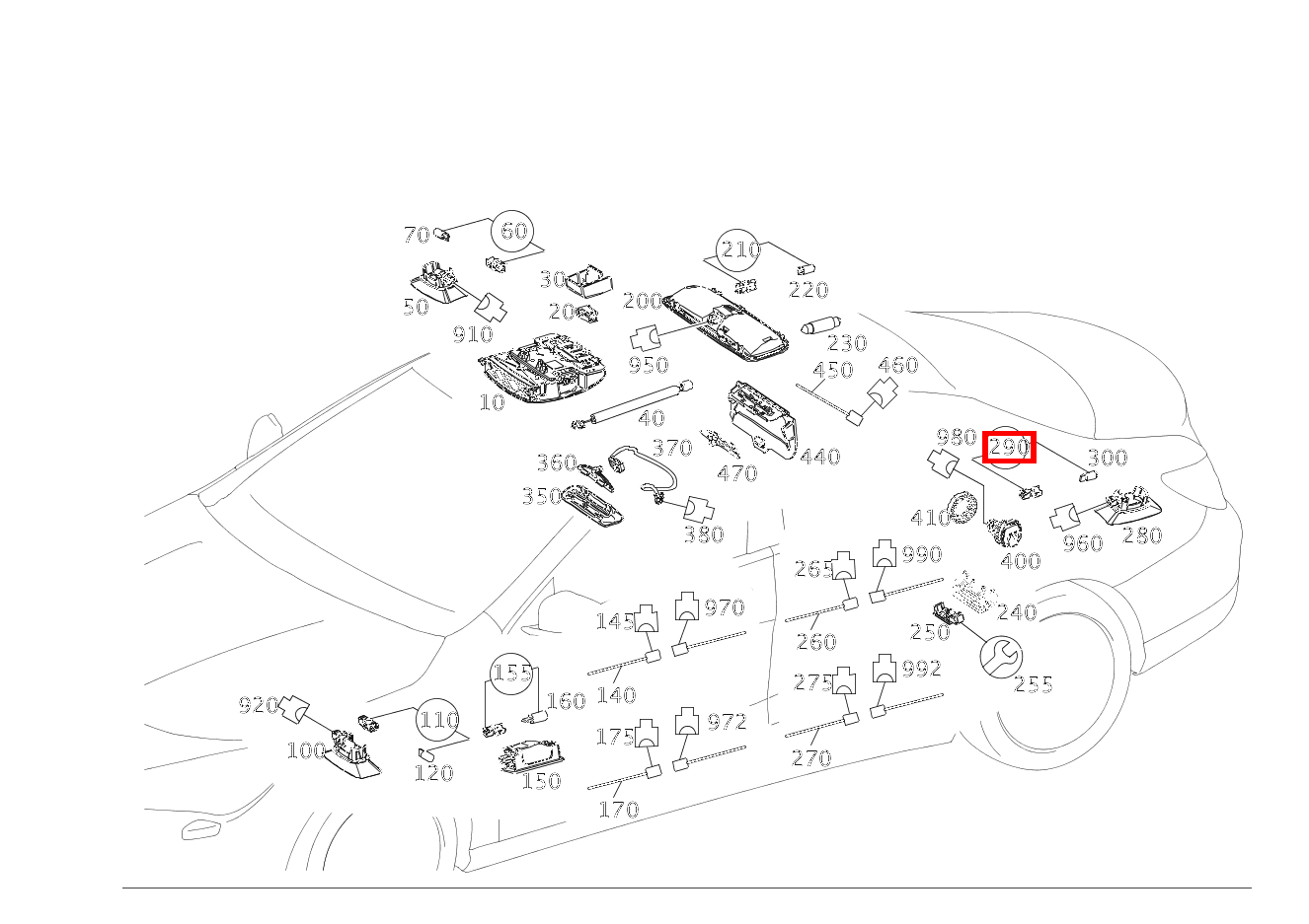 Lampenfassung MIT GLUEHLAMPE; 12V-5W CLA 250 4MATIC Coupé 117