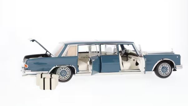 600 Pullmann W 100 (1963-1981) blau, NZG, 1:18