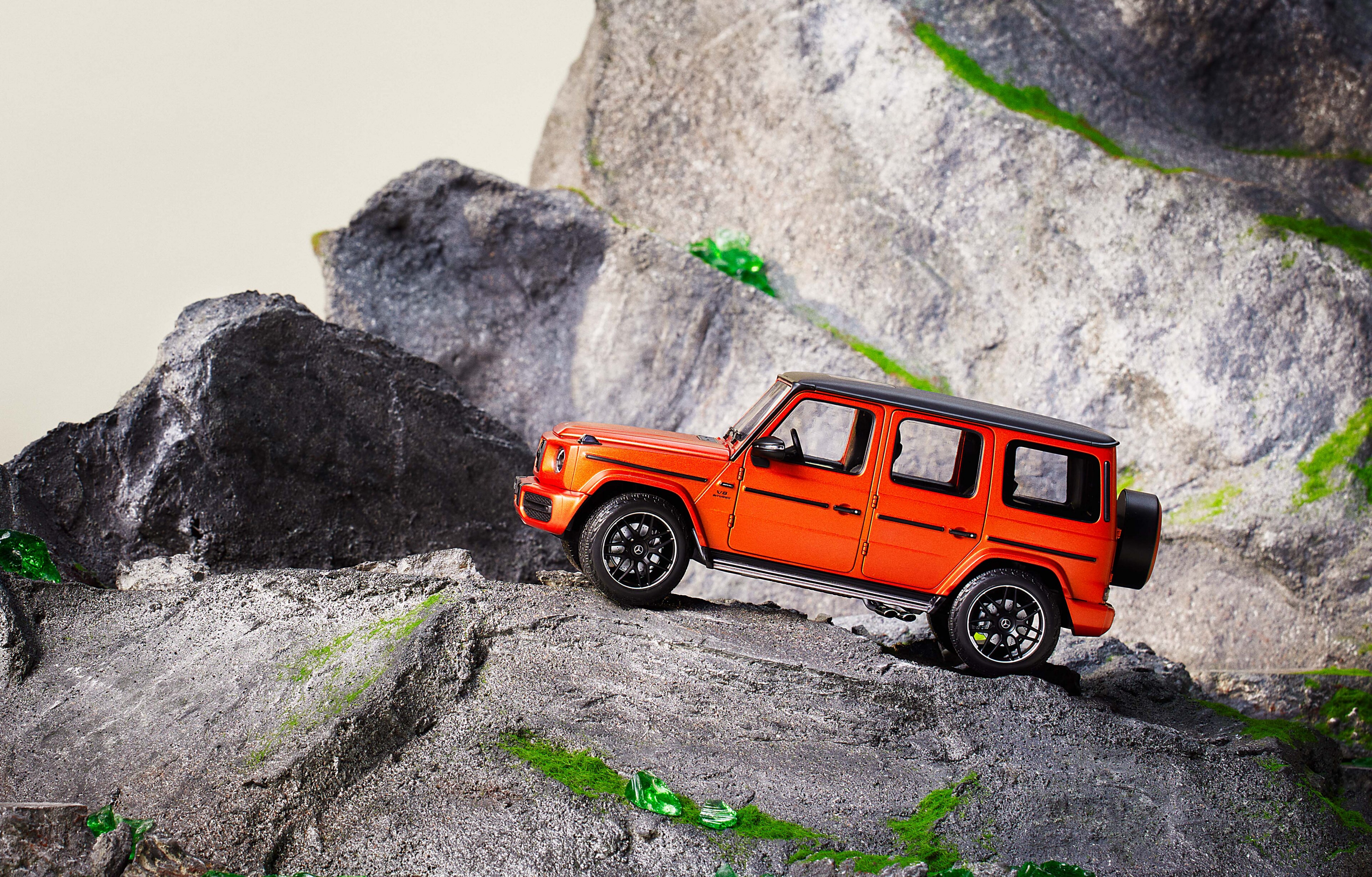 Mercedes-Benz - Rucksack Kinder, klein, orange