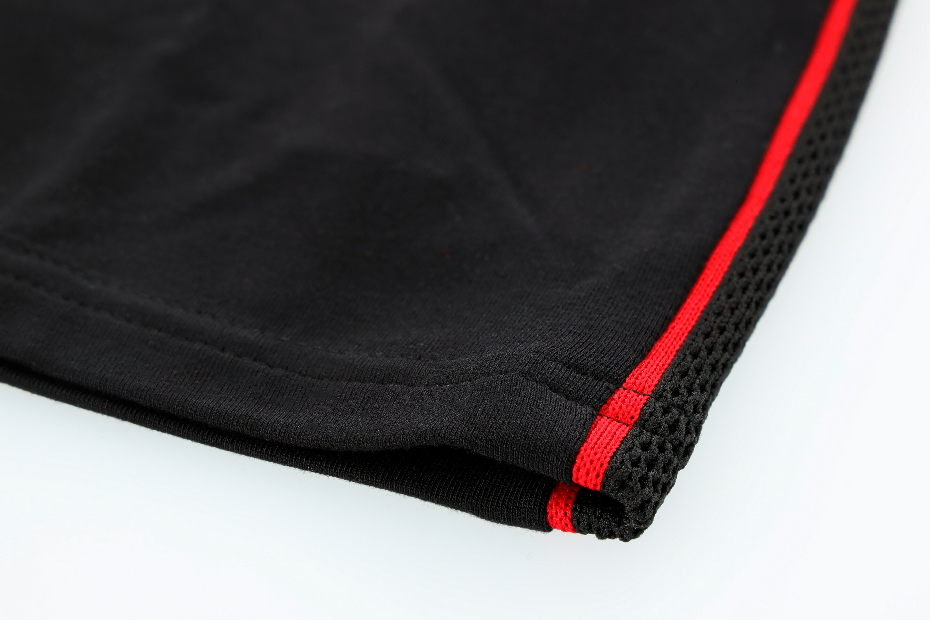 AMG Poloshirt Damen, schwarz/rot