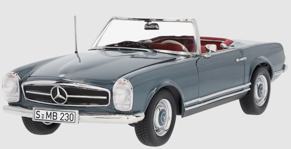 230 SL Pagode W 113 (1963-1967) blaugrau, 1:18 230 SL Pagode W 113 (1963-1967) blaugrau, 1:18