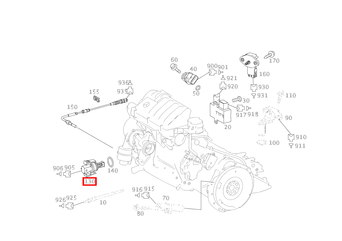 Temperatursensor A 200 CDI CP 169 Temperatursensor A 200 CDI CP 169
