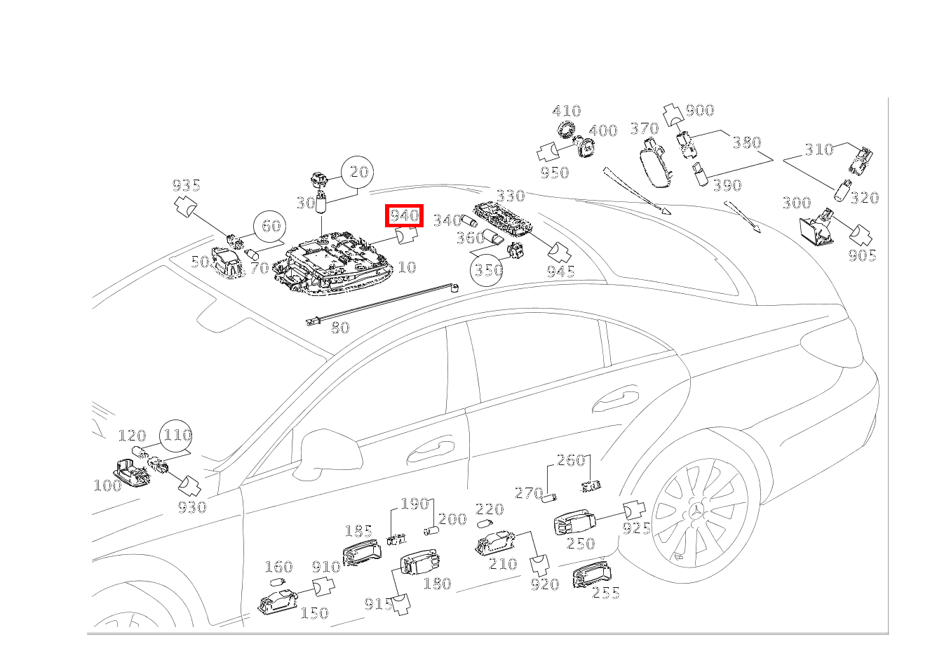 Buchsengehäuse Dachbedieneinheit, schwarz N70*G; 8-PIN MQS CLS 250 d 4MATIC Coupé BCA 218 Buchsengehäuse Dachbedieneinheit, schwarz N70*G; 8-PIN MQS CLS 250 d 4MATIC Coupé BCA 218