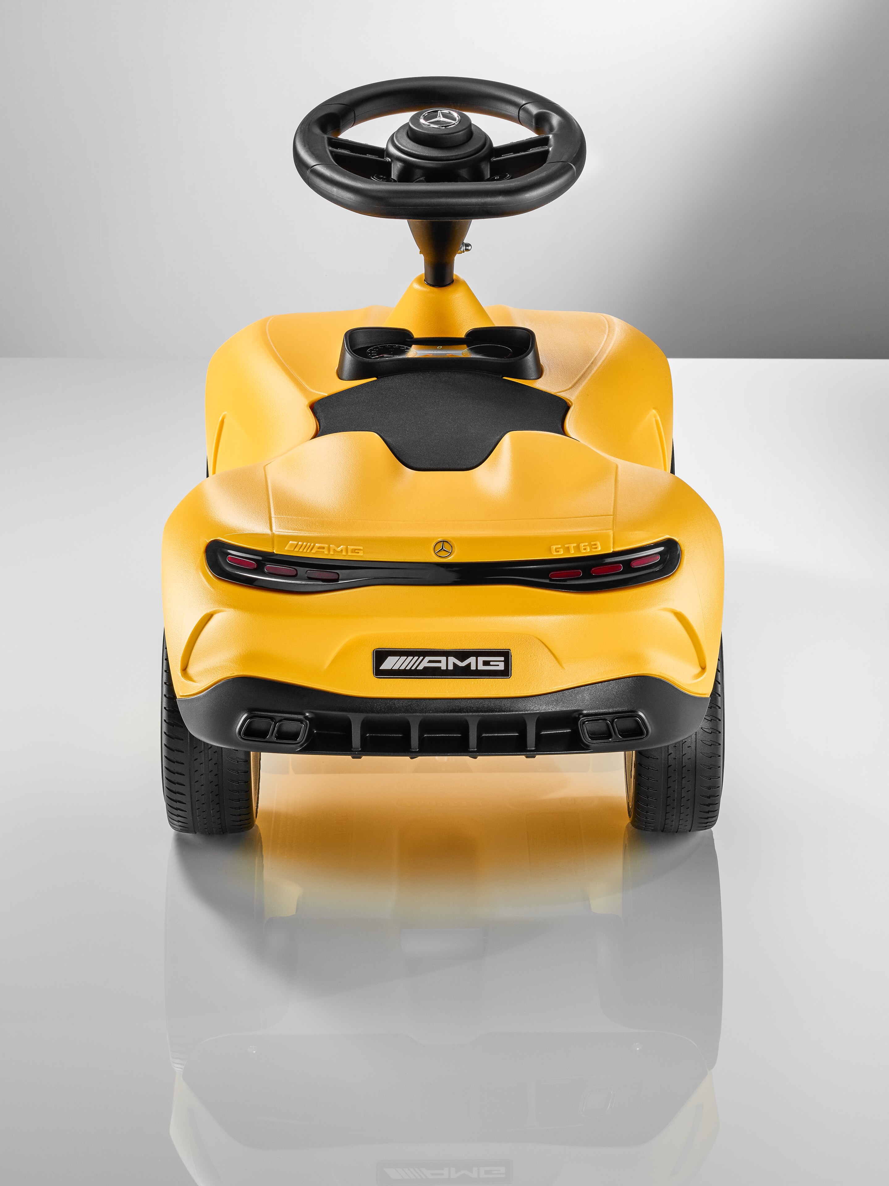 Kinderrutscher Bobby-AMG GT, sonnengelb, BIG