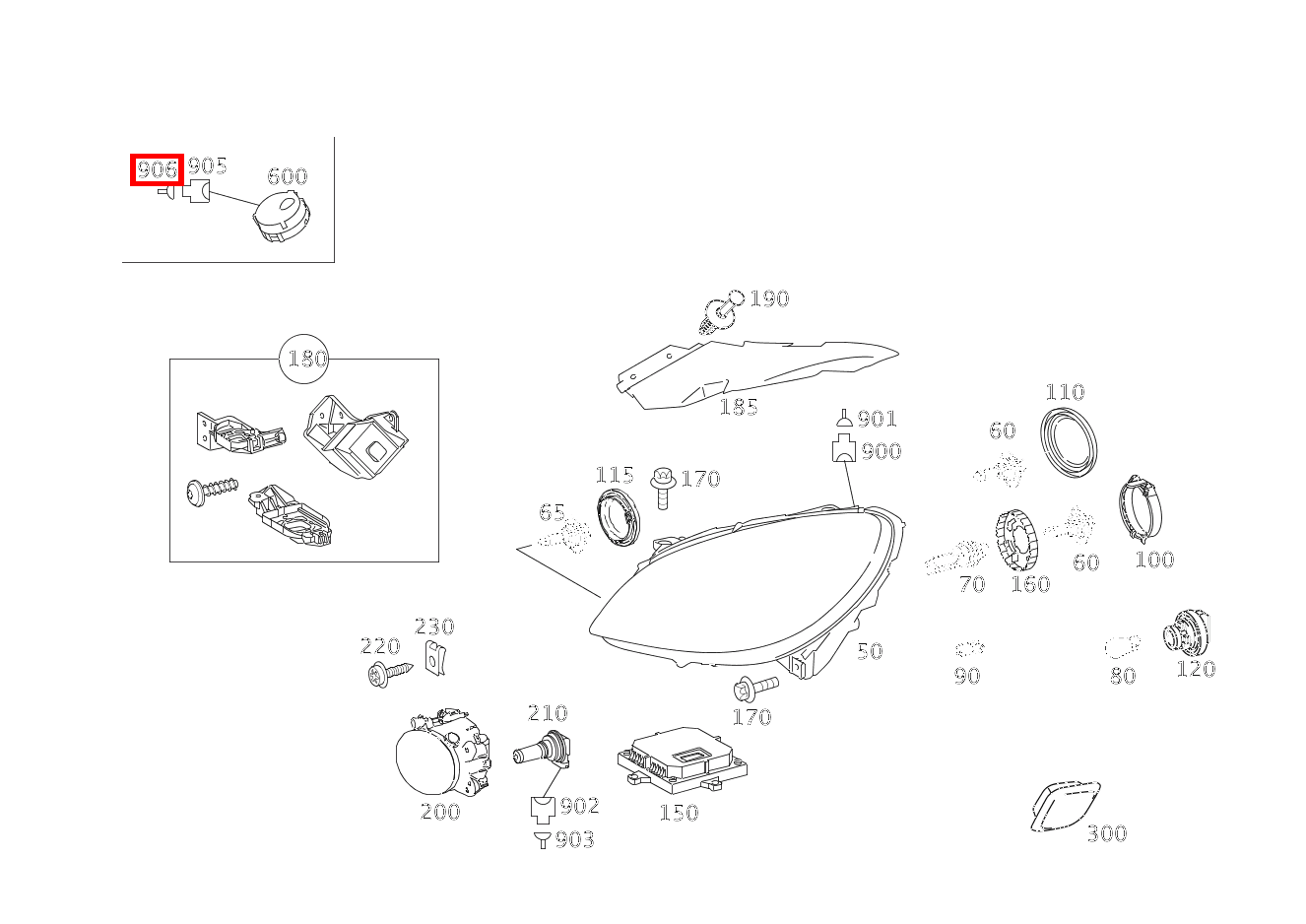 Kontaktbuchse REGEN- UND LICHTSENSOR; 0.25-0.35 MM2 MQS B 180 246 Kontaktbuchse REGEN- UND LICHTSENSOR; 0.25-0.35 MM2 MQS B 180 246