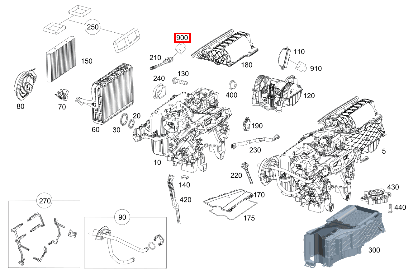Steckhülsengehäuse TEMPERATURFUEHLER VERDAMPFER B10/6; 2-PIN MQS Mercedes-Maybach S 560 4MATIC 222 Steckhülsengehäuse TEMPERATURFUEHLER VERDAMPFER B10/6; 2-PIN MQS Mercedes-Maybach S 560 4MATIC 222