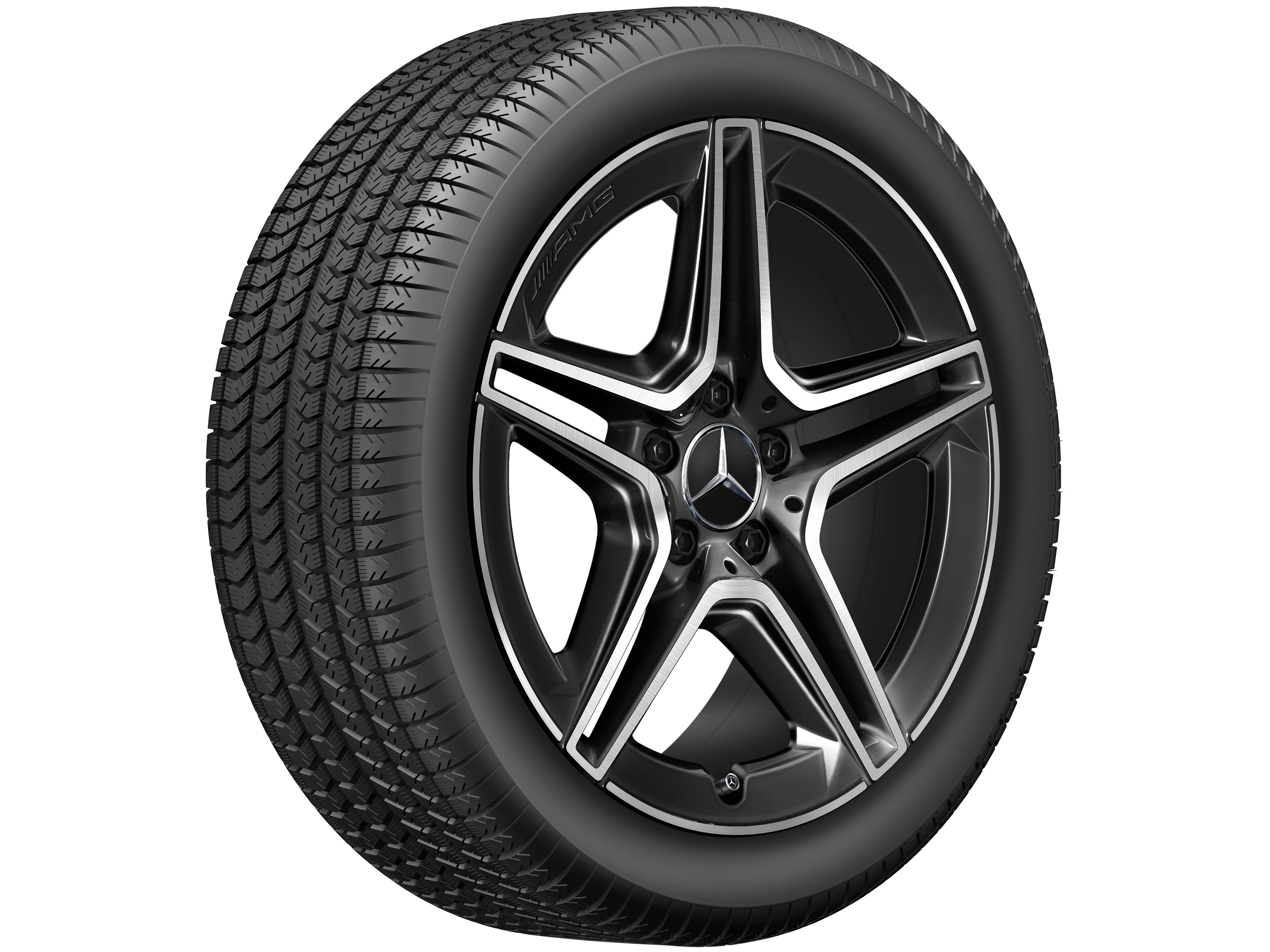 Mercedes-Benz - AMG 5-Doppelspeichen-Rad, 45,7 cm (18 Zoll) AMG 5-Doppelspeichen-Rad, 45,7 cm (18 Zoll)