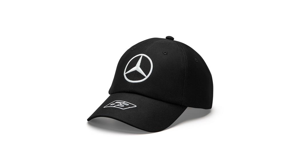 Cap, George Russell, Team, Mercedes-AMG F1, schwarz