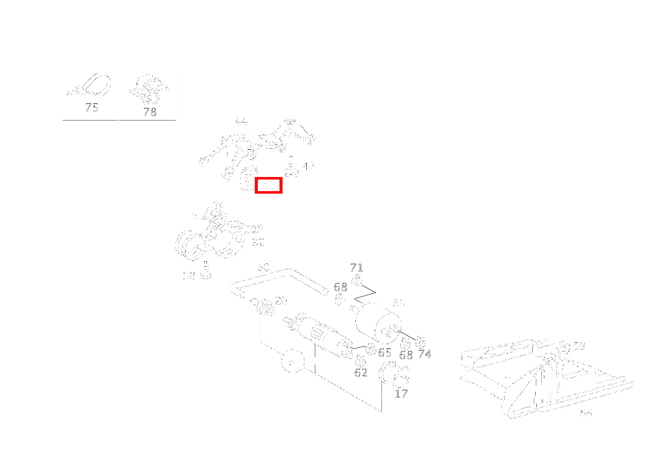 ELASTOMERRING CLK 55 AMG CABR. 208