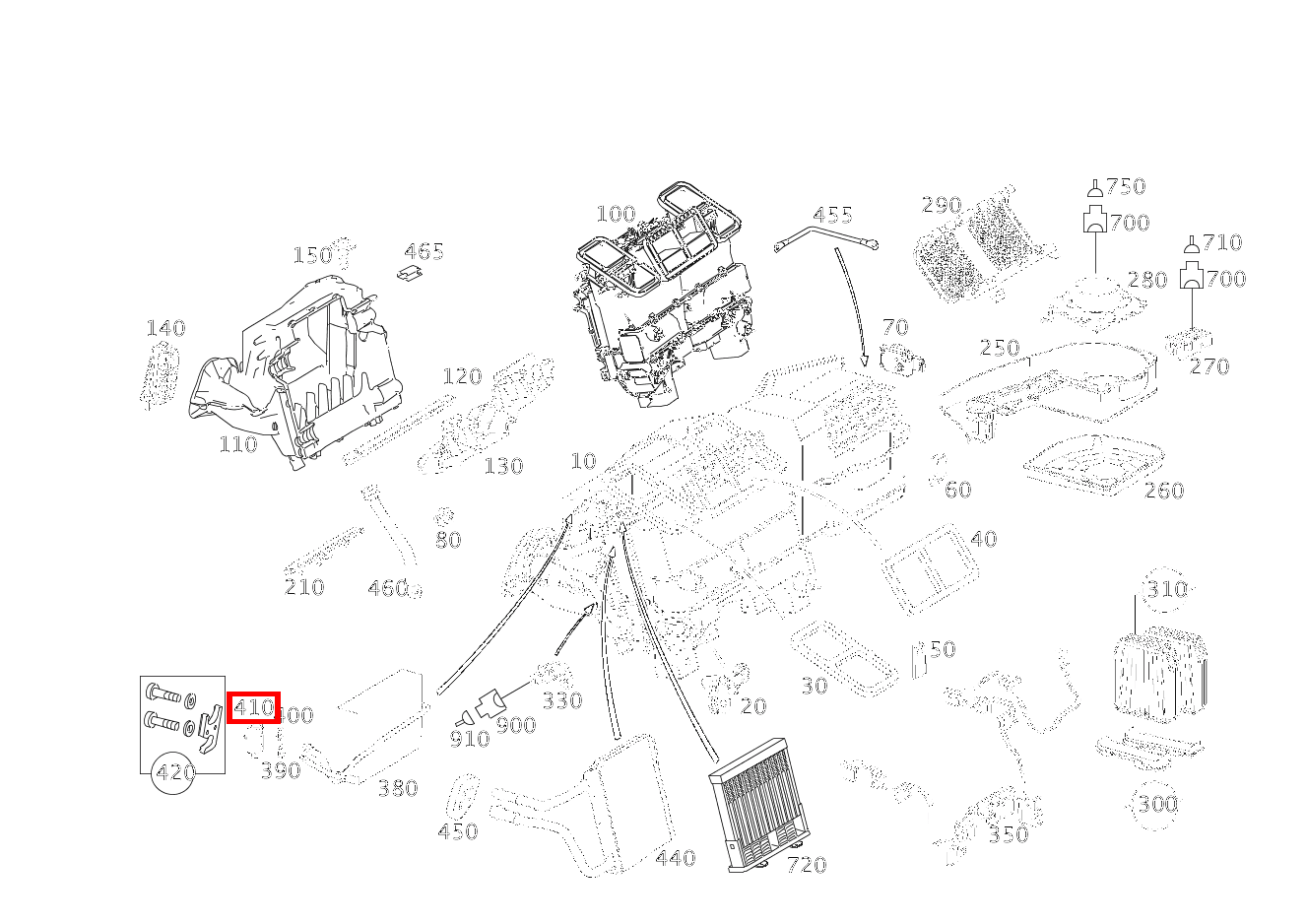 Ventil EXPANSIONSVENTIL E 270 FG CDI Fahrgestell lang 211