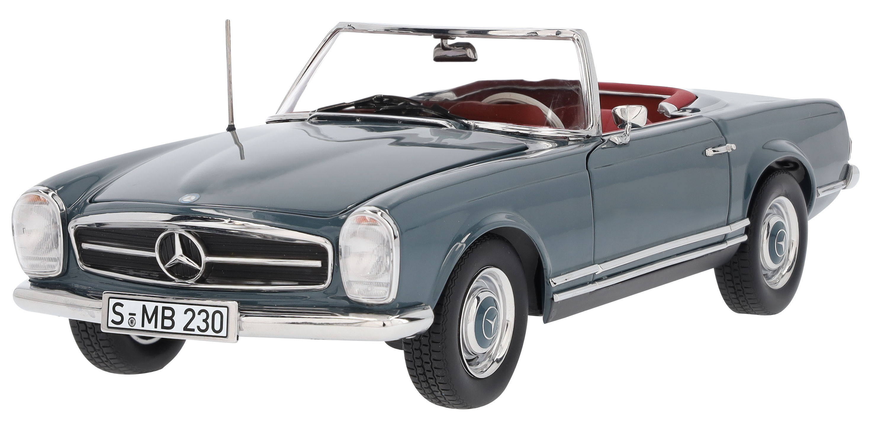Mercedes-Benz -  230 SL Pagode W 113 (1963-1967) blaugrau, 1:18