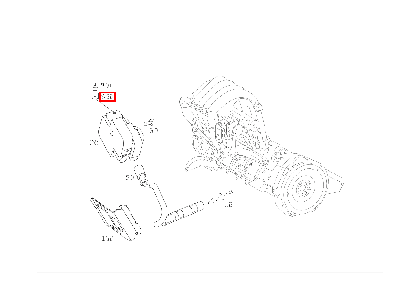 Stecker ZUENDSPULE 2 T1/2; 3-PIN SLK2.8 B 200 Turbo Sports Tourer 245 Stecker ZUENDSPULE 2 T1/2; 3-PIN SLK2.8 B 200 Turbo Sports Tourer 245