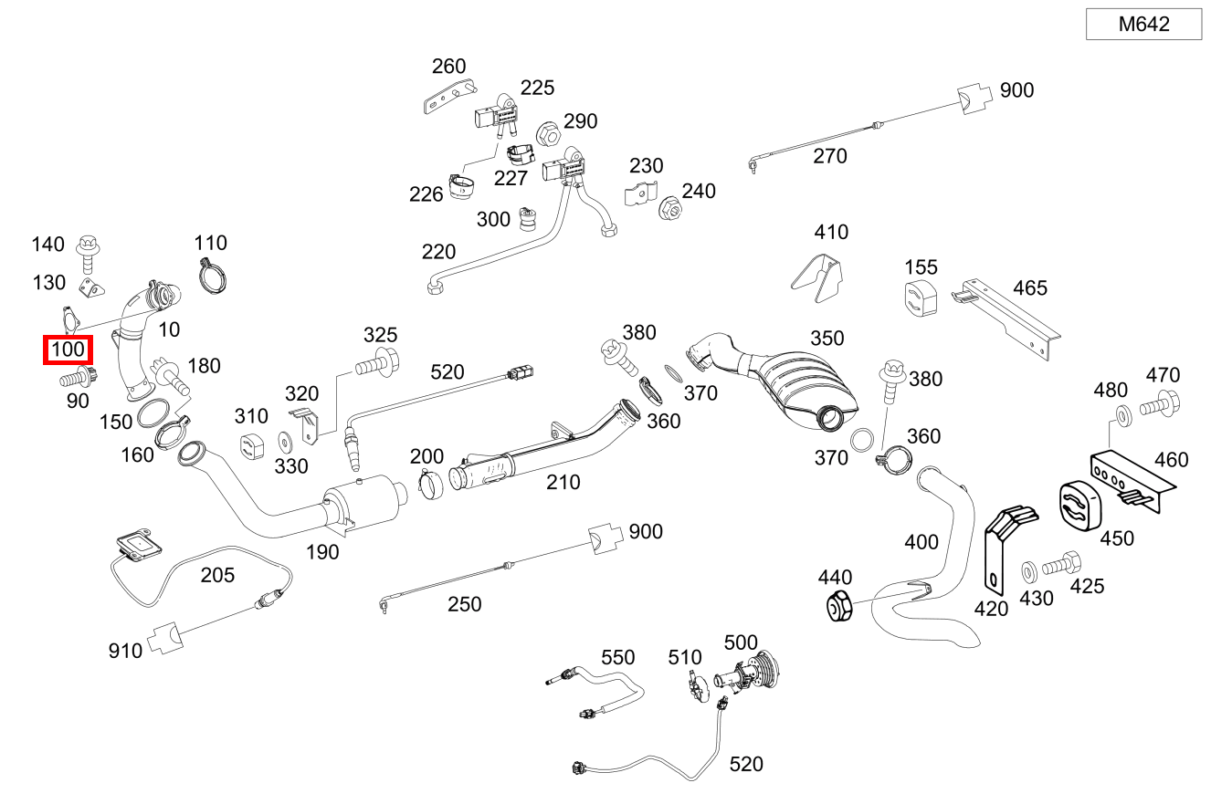 Flanschdichtung VORKATALYSATOR AN TURBOLADER G 500 Off-Roader lang BCA 463 Flanschdichtung VORKATALYSATOR AN TURBOLADER G 500 Off-Roader lang BCA 463