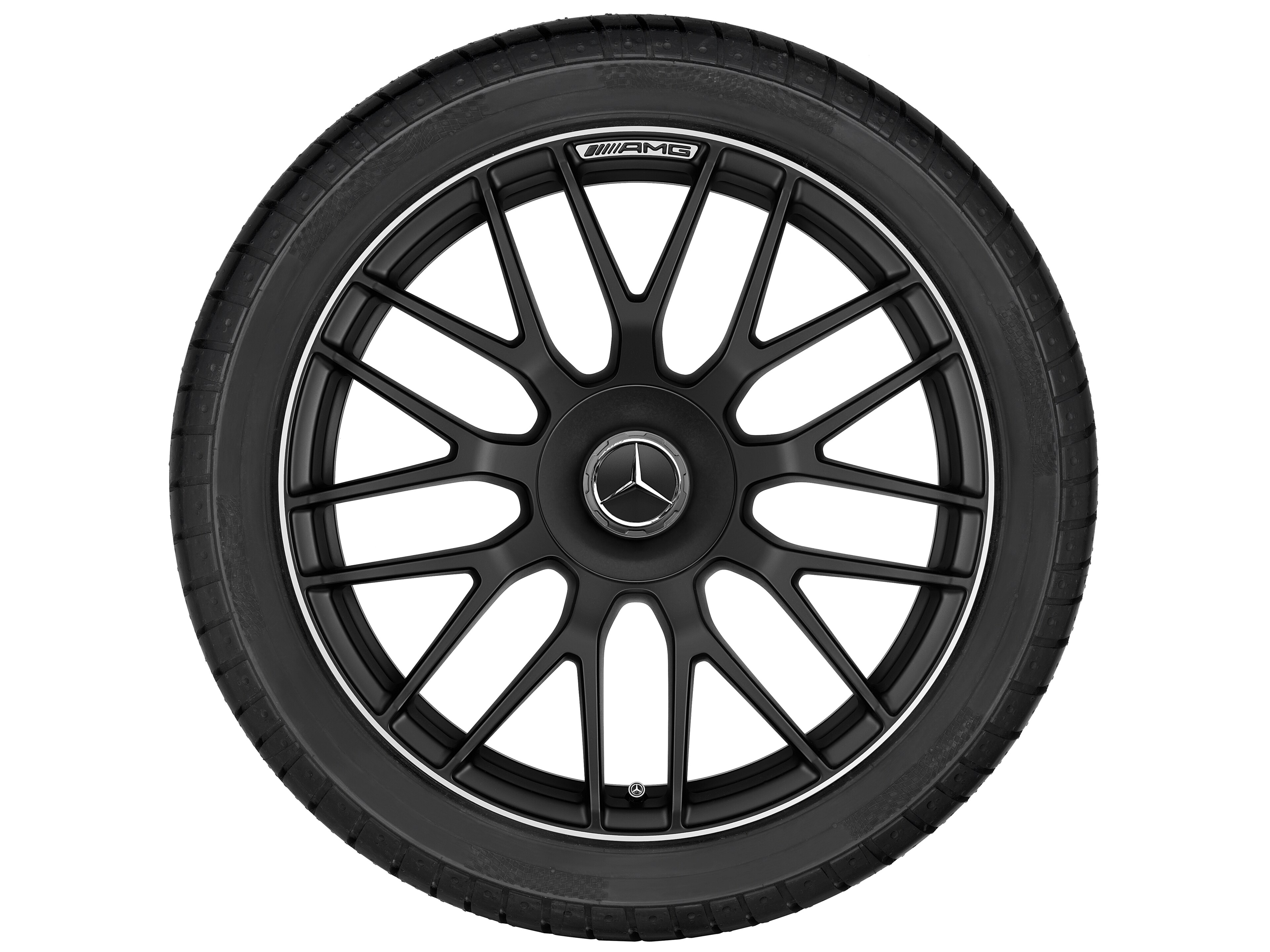 Mercedes-Benz - AMG Schmiederad im Kreuzspeichen-Design, 48,3 AMG Schmiederad im Kreuzspeichen-Design, 48,3