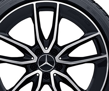 Mercedes-Benz - AMG 5-Doppelspeichen-Rad, 48,3 cm (19 Zoll), AMG 5-Doppelspeichen-Rad, 48,3 cm (19 Zoll),