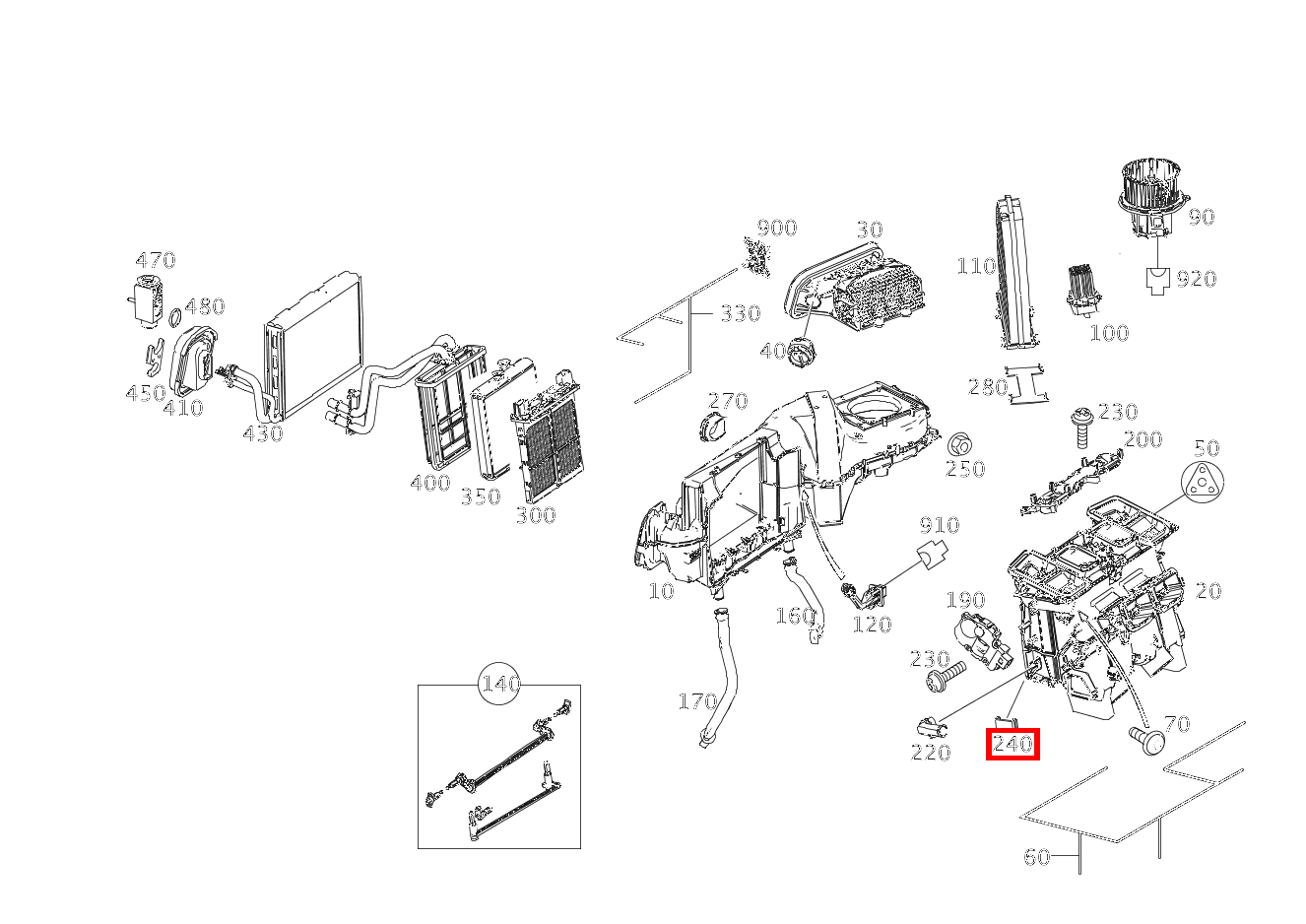 SPANNFEDER AN KLIMAKASTEN E 500/550 CABR. 207 SPANNFEDER AN KLIMAKASTEN E 500/550 CABR. 207