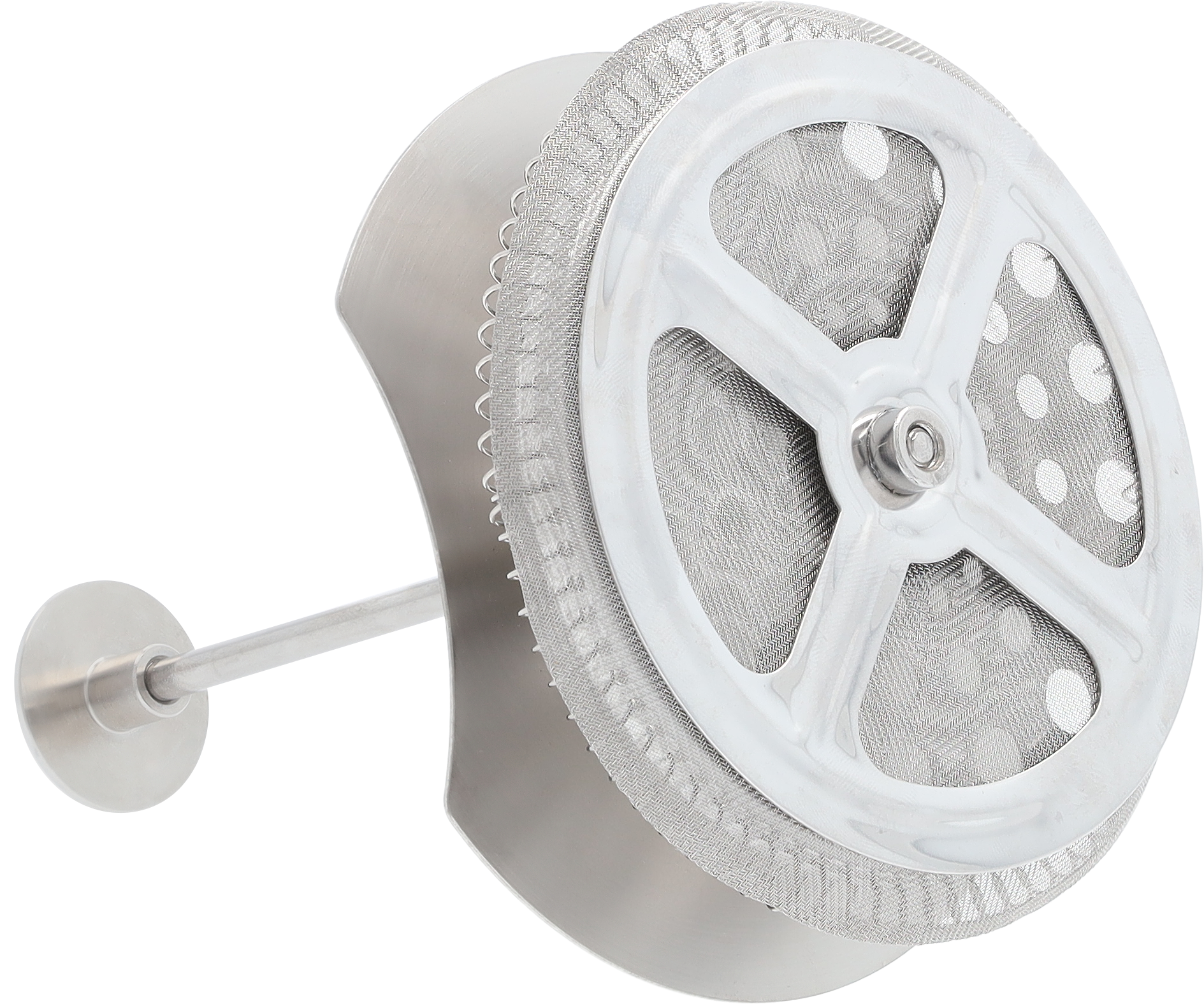 Mercedes-Benz - Pressstempelkanne, 1,0 l, Edelstahl/Kunststoff, gebürstet