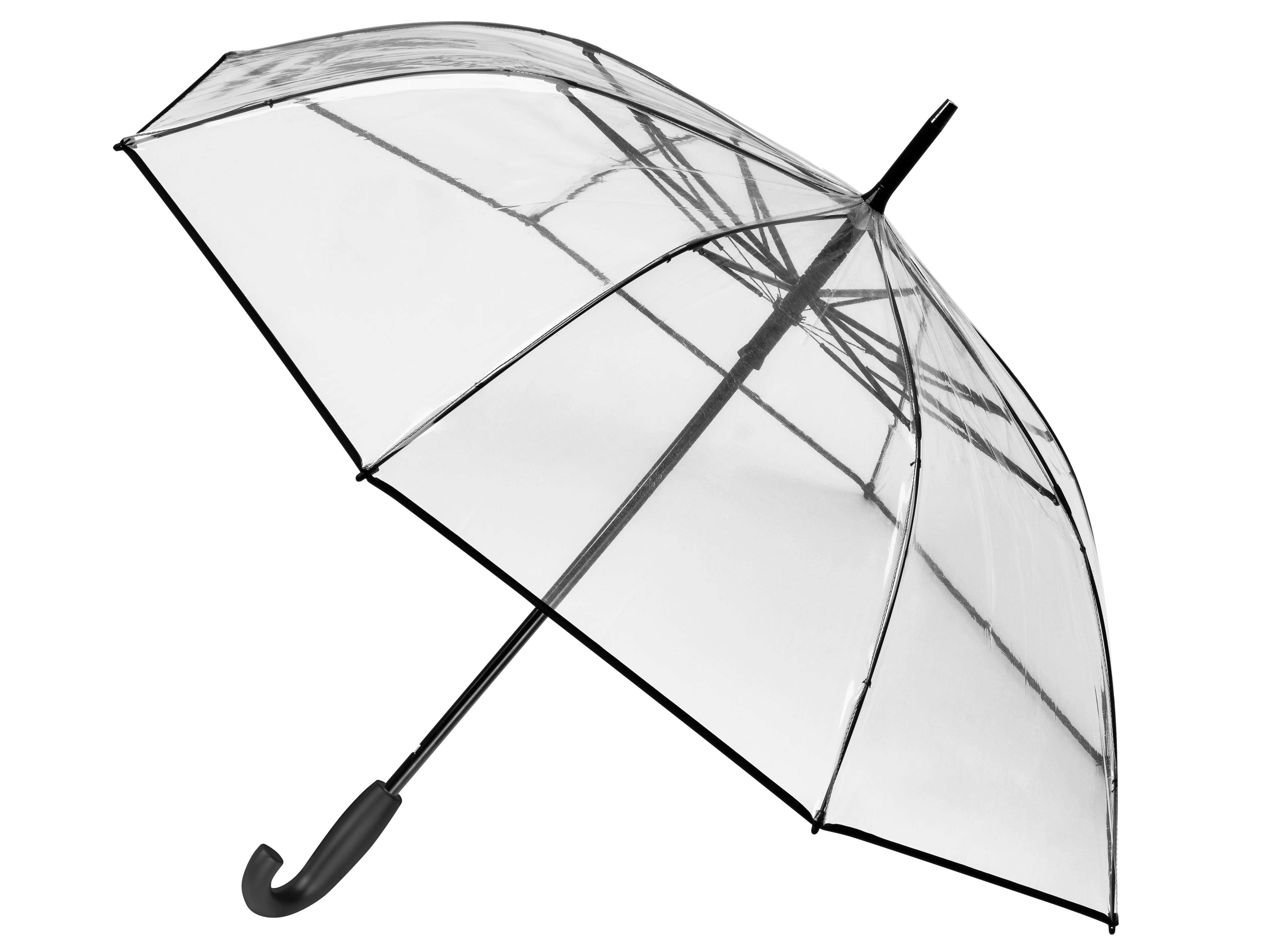 Stockschirm, transparent