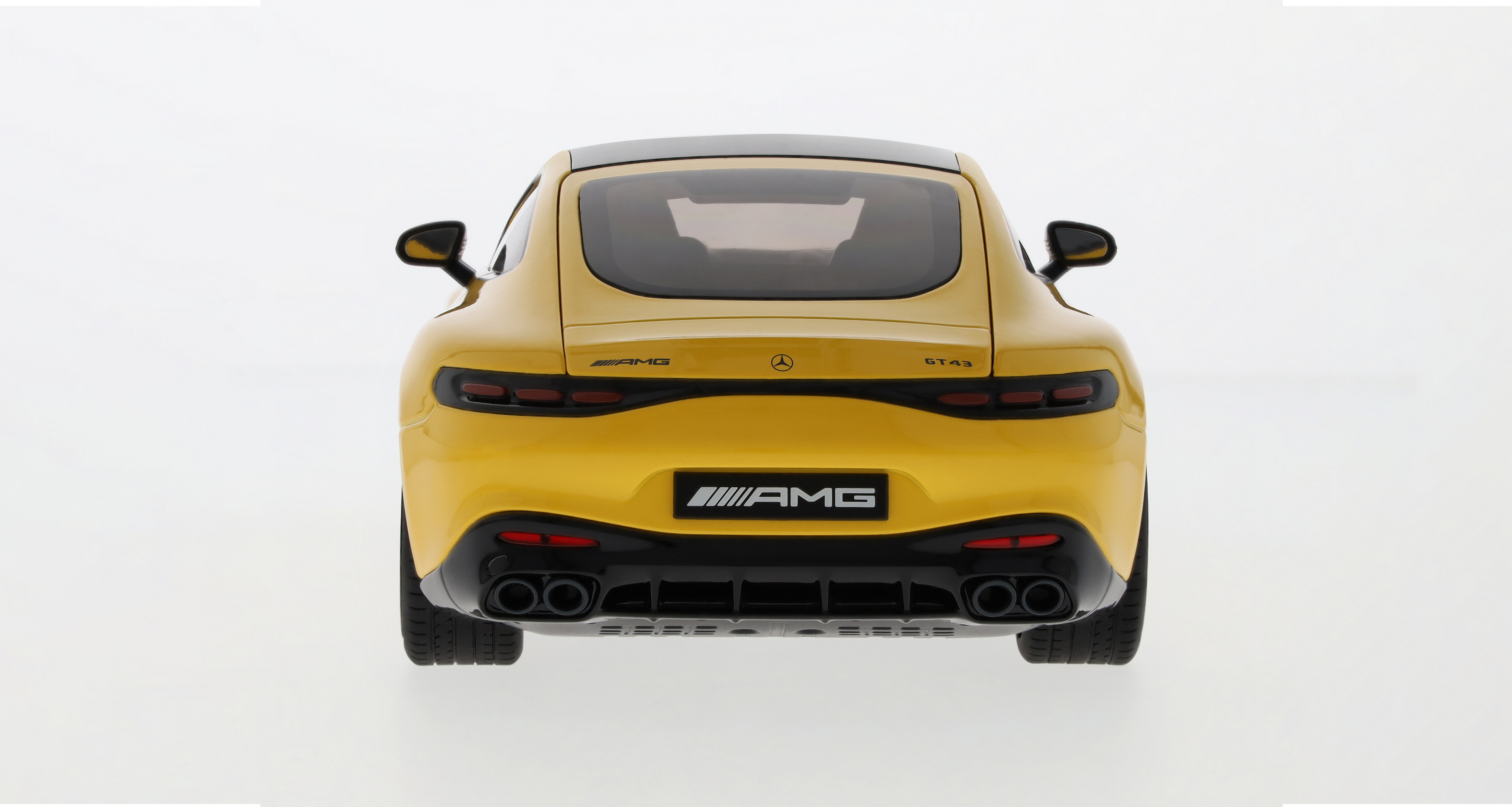 Mercedes-AMG GT 43 sonnengelb, 1:18