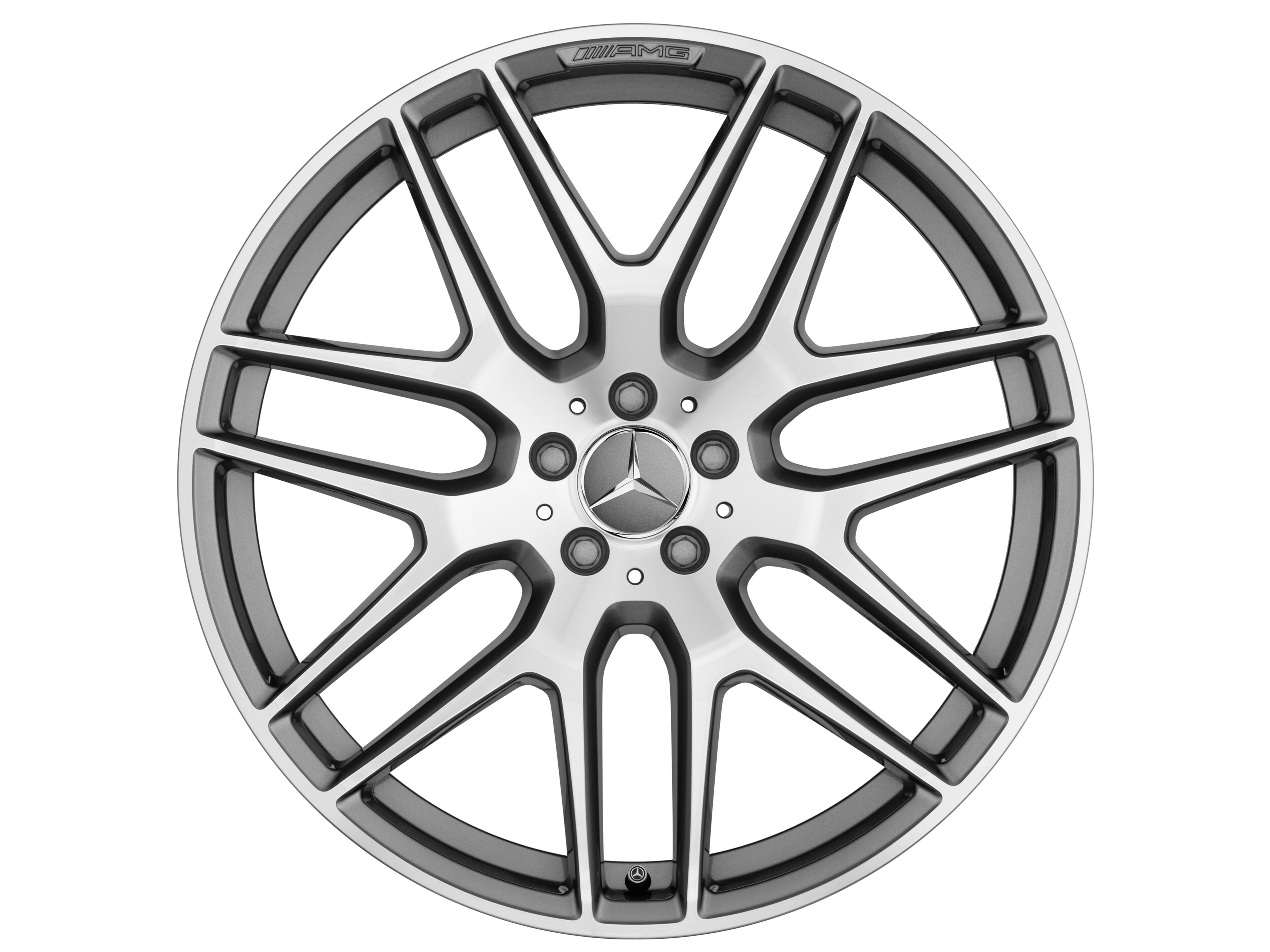AMG Leichtmetallrad, im Kreuzspeichen-Design,