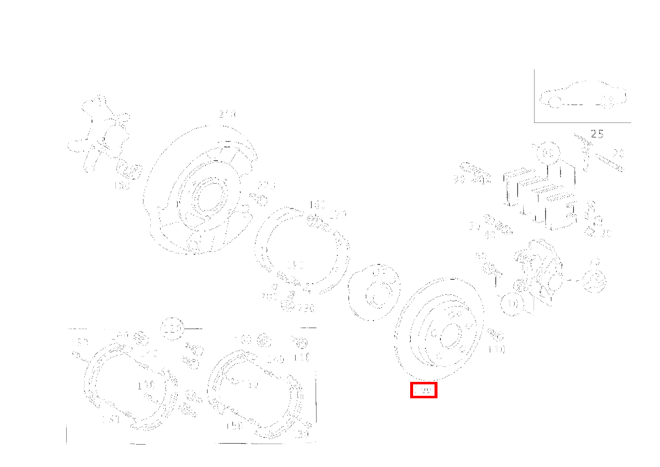 Bremsscheibe E 280 V6 210 Bremsscheibe E 280 V6 210